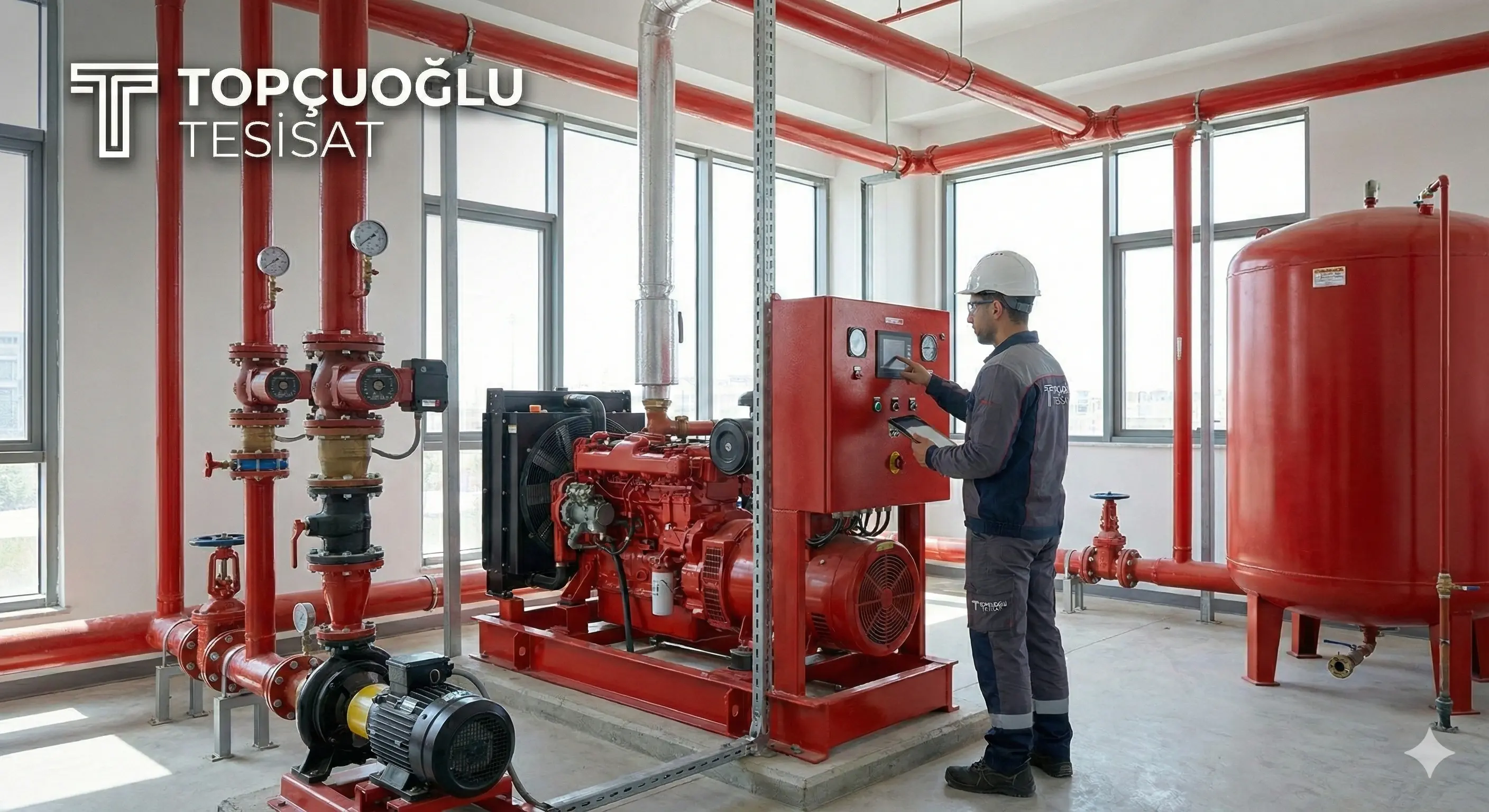 Yangın Tesisatında Uygunluk ve Test Prosedürleri kapak görseli